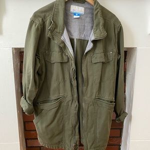 Army Green Denim Jacket